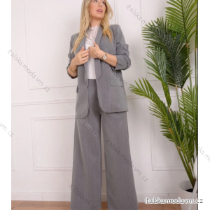 Kalhoty elegantní dlouhé dámská (S/M ONE SIZE) ITALSKÁ MÓDA IMPLI2324236