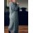 Cardigan pletený dlouhý rukáv dámský nadrozměr (XL/2XL ONE SIZE) ITALSKÁ MÓDA IMD23710