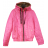 Bunda podzimní  s kapucí dámská (XS-XL) POLSKÁ MóDA PMWC23B8219-83 neon růžová XS