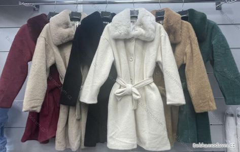 Kabát zimní dámský nadrozměr (XL/2XL ONE SIZE) ITALSKÁ MÓDA IMWGL23025