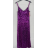 Šaty dlhé elegantné trblietavé s flitrami na ramienka dámske (S/M ONE SIZE) TALIANSKA MÓDA IMPBB23O6509