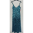 Šaty dlhé elegantné trblietavé s flitrami na ramienka dámske (S/M ONE SIZE) TALIANSKA MÓDA IMPBB23O6509