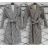 Kabát flaušový dlouhý rukáv dámský (S/M/L ONE SIZE) ITALSKÁ MÓDA IMWD233932