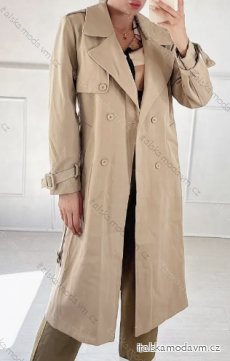 Kabát dlouhý rukáv dámský (S/M ONE SIZE) ITALSKÁ MÓDA IMPBB23M1219
