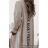 Cardigan pletený tenký dlhý rukáv dámsky (S / M / L ONE SIZE) TALIANSKÁ MÓDA IMWL21118