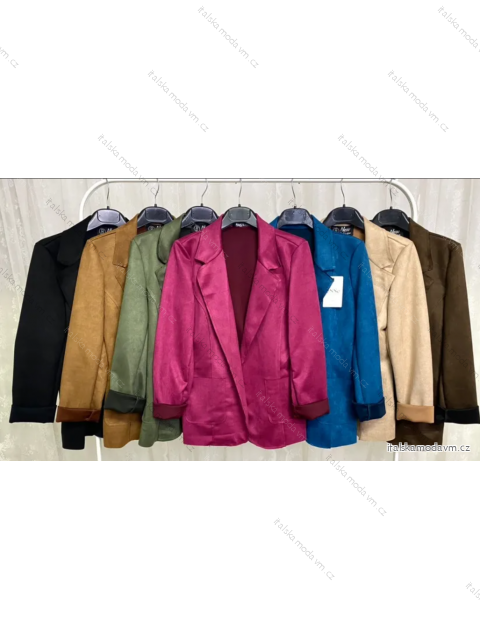 Sako dlhý rukáv dámske (S/M ONE SIZE) TALIANSKA MÓDA IMPLP2316337090