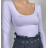 Body dlhý rukáv dámska (S/M ONE SIZE) TALIANSKA MÓDA IMPBB22A11208
