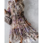 Šaty dlouhé dlouhý rukáv dámské (S/M ONE SIZE) ITALSKÁ MÓDA IMPBB23D1600