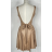 Šaty elegantní na ramínka dámské (S/M ONE SIZE) ITALSKÁ MÓDA IMPBB23A200593