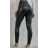 Legíny dlhé koženkové dámske (S/M ONE SIZE) TALIANSKA MÓDA IMPBB232N16571