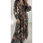 Šaty dlhý rukáv dámske (S/M ONE SIZE) TALIANSKA MÓDA IMPBB23F12333