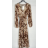 Šaty dlhý rukáv dámske (S/M ONE SIZE) TALIANSKA MÓDA IMPBB23F12333