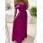 Šaty carmen dlouhé na ramínka elegantní saténové dámské (S/M ONE SIZE) ITALSKÁ MÓDA IMPBB22B22735/DR bílá