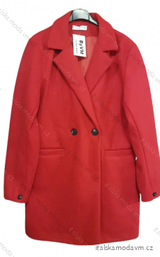 Kabát flaušový dlouhý dámský (S-XL) ITALSKÁ MÓDA IMD221107-1/DU
