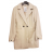 Kabát flaušový dlouhý dámský (S-XL) ITALSKÁ MÓDA IMD221107-2/DU béžová L