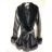 Kabát dlouhý rukáv dámský (S/M ONE SIZE) ITALSKÁ MÓDA IMPGM2323048