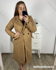 Kabát na knoflíky  dámský (L/XL ONE SIZE) ITALSKá MóDA IM323AMANDA/DU