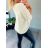 Sveter úpletový 3/4 rukáv dámsky (M/L ONE SIZE) TALIANSKA MÓDA IMD23773