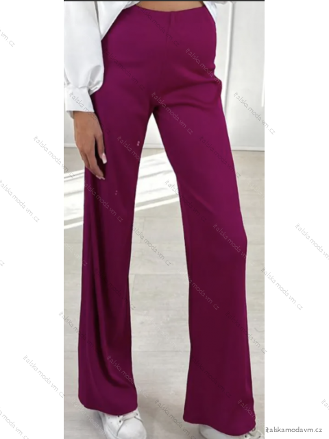 Kalhoty dlouhé dámské (S/M ONE SIZE) ITALSKÁ MÓDA IMPBB23A12210