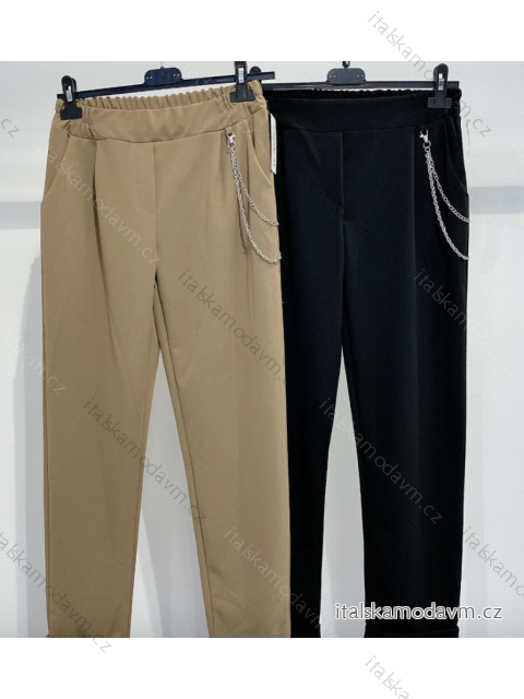Kalhoty dlouhé dámské (S/M ONE SIZE) ITALSKÁ MÓDA IMPMD23236044