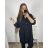 Košile oversize prodloužená dlouhý rukáv dámská (2XL/3XL/4XL ONE SIZE) ITALSKÁ MODA IMD23488/DU 3XL/4XL starorůžová