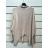 Svetr úpletový oversize dlouhý rukáv dámský (S/M ONE SIZE) ITALSKÁ MÓDA IMPSH23071