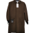 Mikina kabát oversize na zip s kapucí dlouhý rukáv dámský (S/M ONE SIZE) ITALSKÁ MÓDA IMPLI2385141