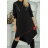 Šaty oversize dlouhý rukáv dámské (S/M ONE SIZE) ITALSKÁ MÓDA IMPLI2331097