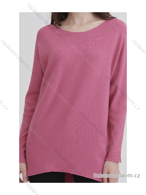 Tunika oversize dlouhý rukáv dámská (S/M ONE SIZE) ITALSKÁ MÓDA IMPLI2377185