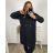 Kabát beránek na knoflíky dámská nadrozměr (XL/2XL ONE SIZE) ITALSKÁ MÓDA IM423BENAA