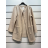 Kabátek beránek dlouhý rukáv dámský (S/M ONE SIZE) ITALSKÁ MÓDA IMPSH2323767