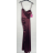 Šaty dlouhé elegantní společenské na ramínka dámské (S/M/L ONE SIZE) ITALSKÁ MÓDA IMPBB23B23376