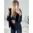 Bunda podzimná oboustraná dámska (S-XXL) POĽSKÁ MÓDA IMWWM23YP-19022/DU čierna XXL