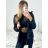 Bunda podzimná oboustraná dámska (S-XXL) POĽSKÁ MÓDA IMWWM23YP-19022/DU čierna XXL