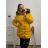 BUNDA KABÁT ZIMNÍ DÁMSKÁ (4XL-7XL) TA FASHION TAF2210NU-T <p>žltá</p> 5XL