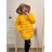 BUNDA KABÁT ZIMNÍ DÁMSKÁ (4XL-7XL) TA FASHION TAF2210NU-T žlutá