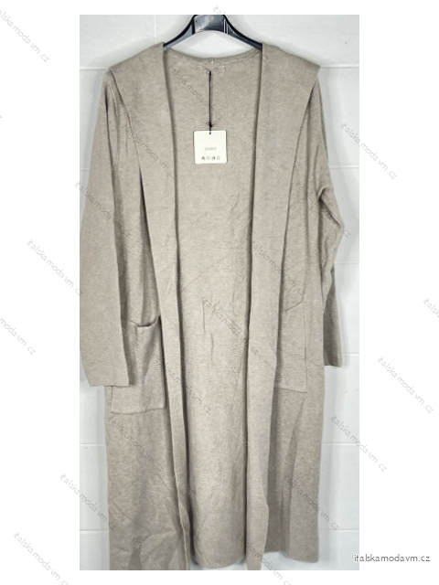 Cardigan dlhý rukáv dámsky (S/M ONE SIZE) TALIANSKA MÓDA IMPBB23Z3033