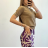 Sveter úpletový krátky rukáv dámsky (S/M ONE SIZE) TALIANSKA MÓDA IMPDY23FH9380