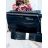 Ledvinka Kabelka (š. 32 cm x 20 cm) FASHION TES23M21015/DU ONE SIZE Černá