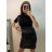 Tričko teplé s rolákom úpletové krátky rukáv dámske (S/M ONE SIZE) TALIANSKA MÓDA IMM22FD5805/DR -   khaki,   S/M