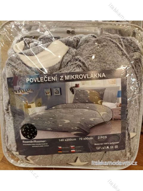 Souprava Povlečení 1+1 (140cmx200cm, 70cmx90cm) BYTOVÝ TEXTIL AMZF23NIGHT