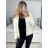 Bunda podzimní s kapucí dámská (S-XL) POLSKÁ MODA BLI23OB238006/DU smetanová L