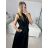Vesta flaušová dlhá bez rukávov dámska (S/M/L ONE SIZE) TALIANSKA MÓDA IMD23830/DU