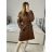 Kabát šusťákový dlouhý rukáv dámský (S/M/L ONE SIZE) ITALSKÁ MÓDA IMC23471