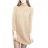 Šaty pletené s rolákem dlouhý rukáv dámské (S/M/L/XL ONE SIZE) ITALSKÁ MÓDA IMD23849