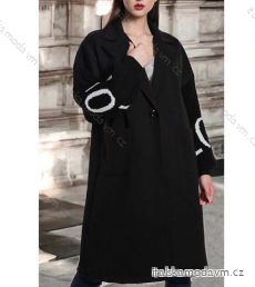 Kabát dlouhý rukáv dámský (S/M/L ONE SIZE) ITALSKÁ MÓDA IMWC234471