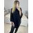 Pončo úpletové dámské (S/M/L ONE SIZE) FRANCOUZSKÁ MÓDA FMWG23FG55513/DU M / L hnedá