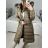 Bunda Kabát zimní prošívaný dámský (S,M,L,XL) JSTYLE DDS2316M9126-1/DU hnědá M