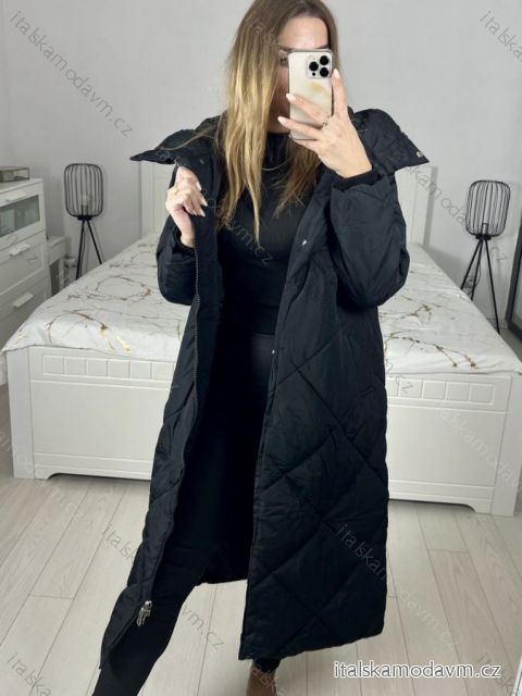 Bunda Kabát zimní prošívaný dámský (S,M,L,XL) JSTYLE DDS235M3173/DU Černá S