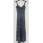 Šaty dlouhé elegantní třpytivé s flitry na ramínka dámské (S/M ONE SIZE) ITALSKÁ MÓDA IMPBB23C30737